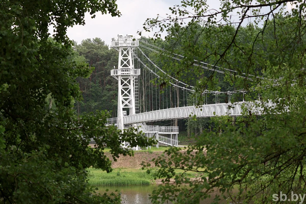 Стальное сердце Мостов: Самый длинный подвесной мост Беларуси