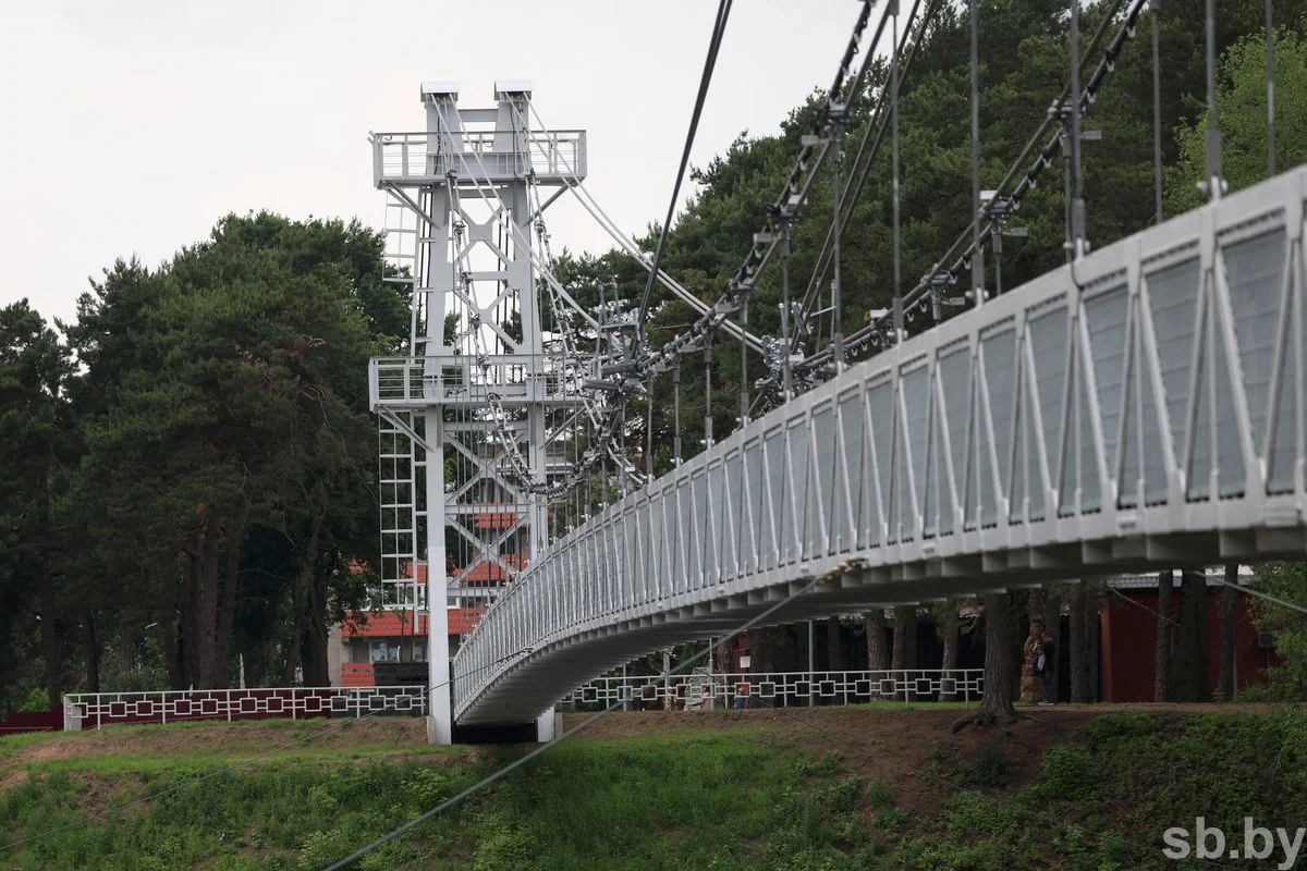 Стальное сердце Мостов: Самый длинный подвесной мост Беларуси